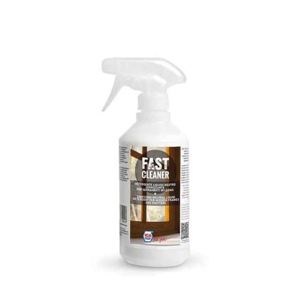 FAST CLEANER DETERGENTE LIQUIDO NEUTRO IGIENIZZANTE PER SERRAMENTI IN LEGNO